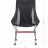 Składane wysokie krzesło turystyczne   G9854B - czarny